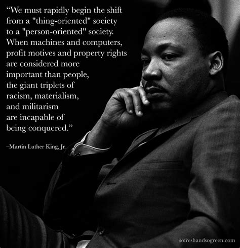 QUOTE: Martin Luther King Jr On Environmentalism | So Fresh and So Green