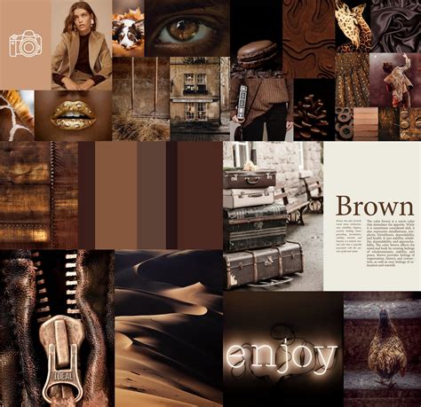 Boujee Brown Aesthetic Wall Collage Kit 75 Pieces / Marron | Etsy