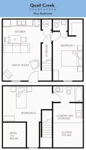 Quail Creek Apartments | Floor Plans