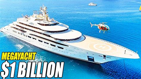 Inside The $1 Billion Dilbar Yacht - YouTube