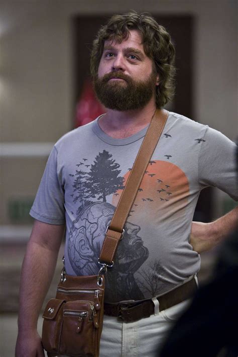 The Hangover | One man wolf pack, Zach galifianakis, Man purse