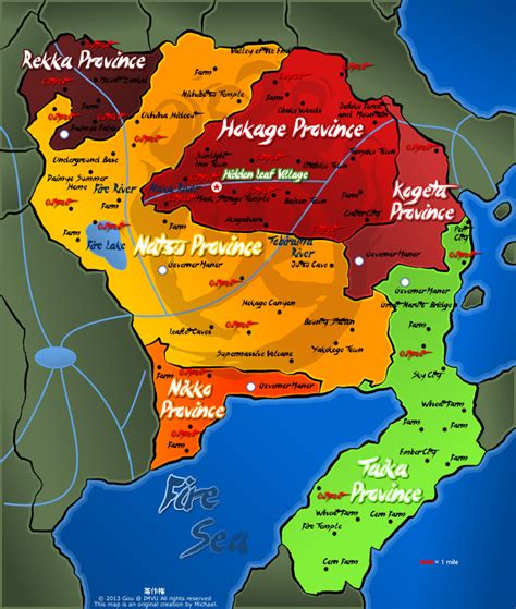 GEOGRAPHY: Land of Fire Map by Fire-Daimyo on DeviantArt