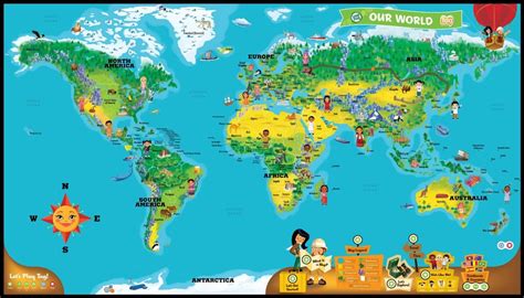 LeapReader Interactive World Map | Globe-Themed Games, Decor, and Toys | POPSUGAR Family Photo 10