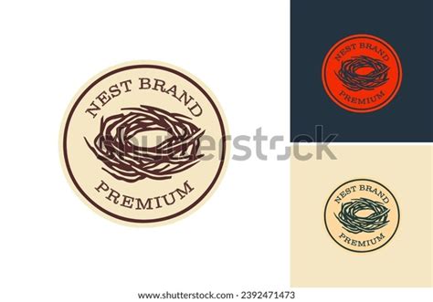 Nest Logo Template Vector Design Asset Stock Vector (Royalty Free) 2392471473 | Shutterstock