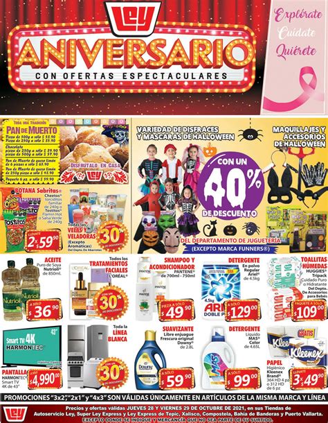 Casa Ley Catálogo Promocional - Válido del 28.10 al 30.10 - Número nº 1 - mercadodecatalogos.com