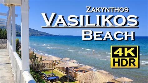 Vasilikos Beach Zakynthos in 4K video HDR Dolby Atmos 💖 The best places ...