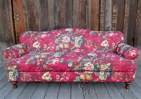 Lovely Jessica Sofa with removable slip cover made at Chameleon Fine Furniture in Arroyo Grande ...