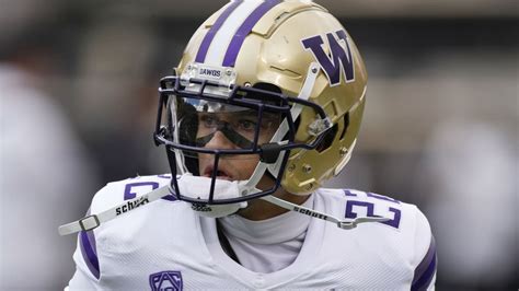 Breaking down Washington Huskies cornerback Trent McDuffie's college ...