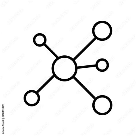 Network icon vector icon. Simple element illustration. Network symbol ...