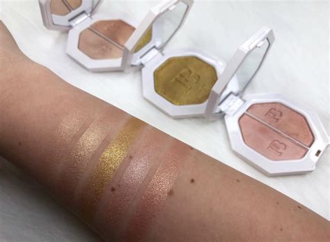 Fenty Beauty Killawatt Highlighters Swatches & Review : MakeupAddiction