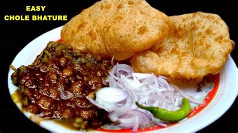 EASY CHOLE BHATURE RECIPE | bharatzkitchen