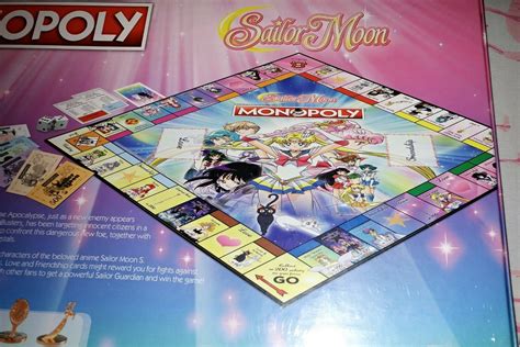 Mavin | NEW FACTORY SEALED PLASTIC WRAP MONOPOLY SAILOR MOON BOARD GAME ...