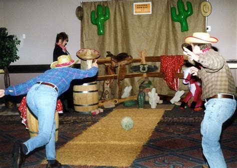 Cactus bowling | Wild west party, Cowboy theme party, Western parties