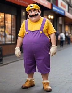 Wario Costume Men Face Swap ID:909899