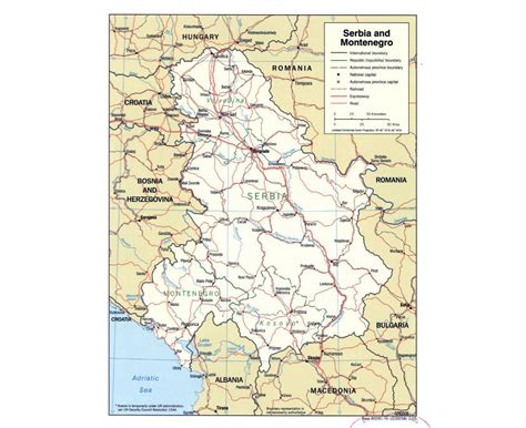 Map Croatia Montenegro - Share Map