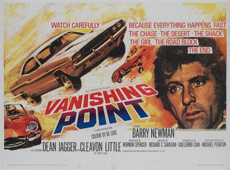 Marquee Poster | Vanishing Point 1971 UK quad