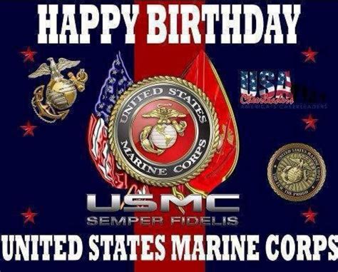 Pin by Jennifer McCrory on USMC | Happy birthday marines, Marine corps ...