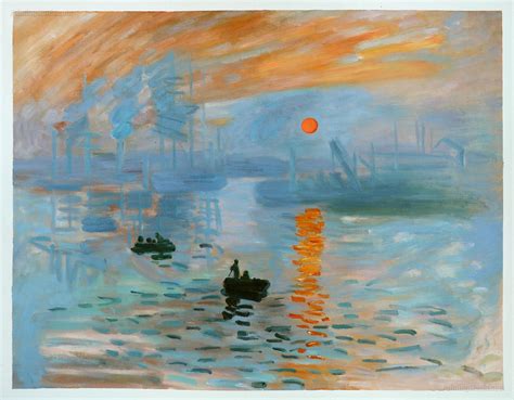 Impression Sunrise - Claude Monet Paintings