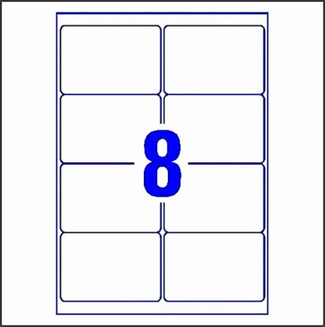 8 Microsoft Word Label Templates 8 Per Sheet - SampleTemplatess ...