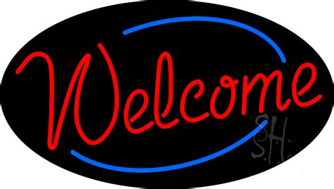 Welcome Animated Neon Sign|Welcome Bar Neon Signs- Every Thing Neon