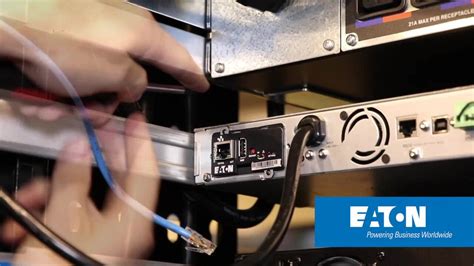 Replacing Eaton Network-MS card with Gigabit Network Card - Eaton videos