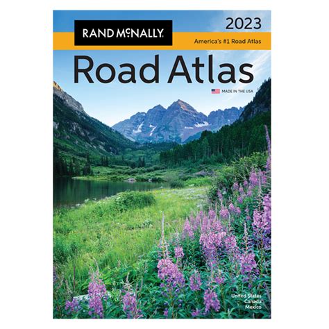 Rand McNally – 2023 Road Atlas of USA, Canada and Mexico – Geographia Maps