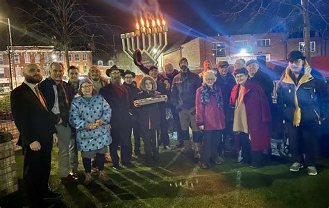 Community comes together as Bromsgrove holds its first public Menorah event - The Bromsgrove ...