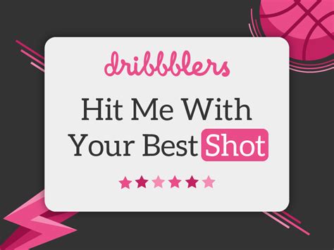 Hit Me With Your Best Shot by Nate Schloesser on Dribbble