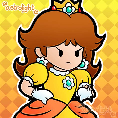 Princess Daisy Angry by AstrolightArt on DeviantArt