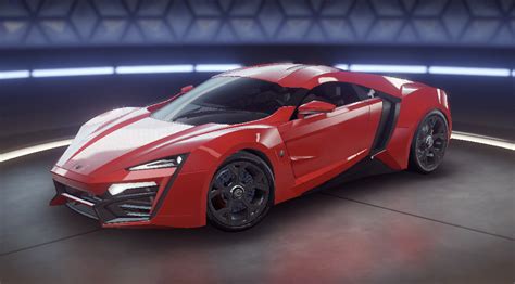 W Motors Lykan Hypersport - Asphalt 9 Legends Database & Car List