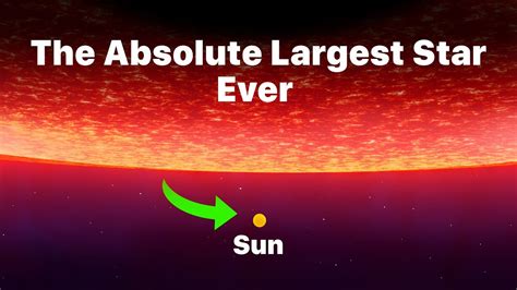 Sun vs Quasi-Star: The Absolute Largest Star Ever 2024 - YouTube