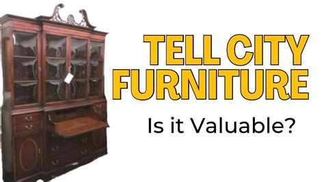 Tell City Furniture, Does Tell City Furniture Have Value? - YouTube
