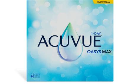 Acuvue Oasys Max 1-Day Multifocal Contact Lenses | 1-800 Contacts