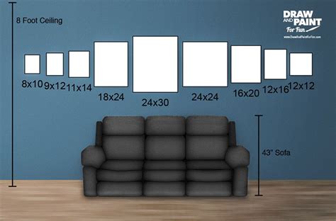 Canvas wall art sizes | blackwhiteart