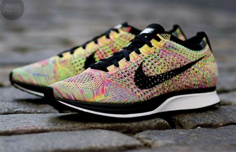 【5月14日9:00発売 直リンクあり】Nike Flyknit Racer “Rainbow” | sneaker bucks