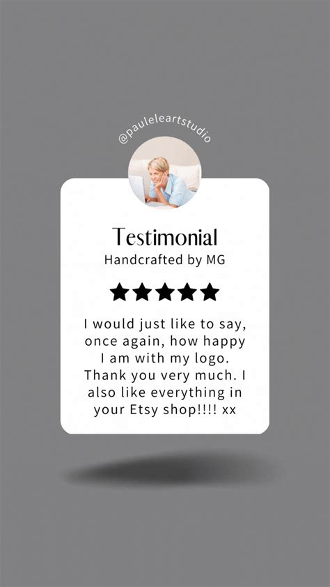 Testimonials in 2022 | Email marketing template, Marketing template, Business card logo