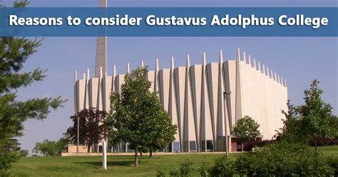 50-50 Profile: Gustavus Adolphus College - Do It Yourself College Rankings