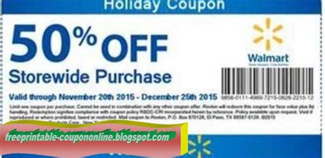 Printable Coupons 2018: Walmart Coupons