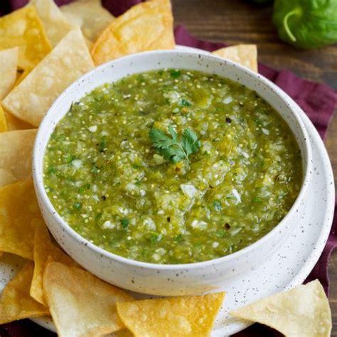 Green Chili Salsa Verde Recipe | Deporecipe.co