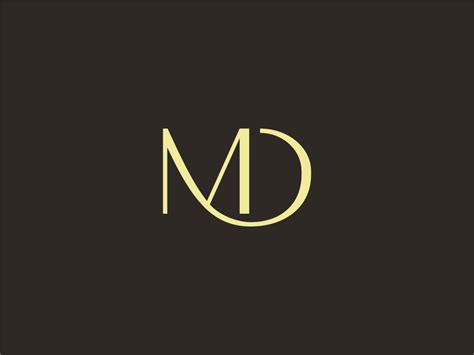 MAD/MD Monogram by Eko Anug on Dribbble