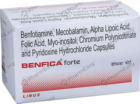 Buy Benfica Forte Strip Of 10 Capsules Online at Flat 15% OFF | PharmEasy