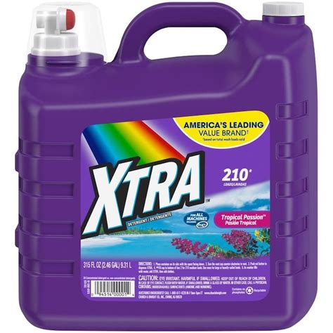 XTRA 315-fl oz Tropical Passion HE Laundry Detergent in the Laundry ...