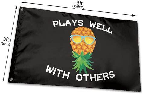 Upside Down Pineapple Flag Swinger Flag/banner 3x5 Foot - Etsy