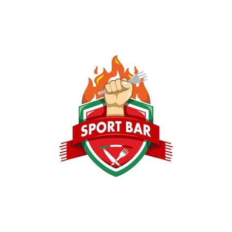 Premium Vector | Sport Bar logo