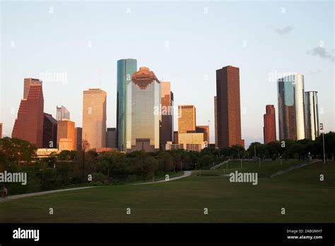 Houston Skyline, Texas Stock Photo - Alamy