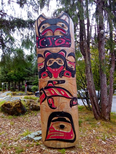 Ketchikan's totem poles - Biking Around AgainBiking Around Again