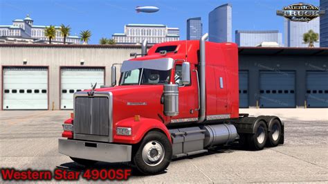 Western Star 4900SF Truck + Interior v1.1 (1.49.x) for ATS