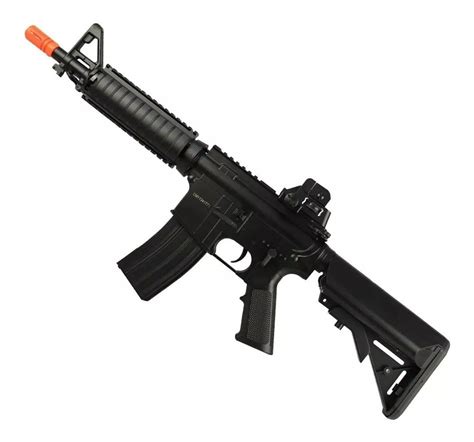 M4a1 Cqb Rifle Airsoft Elétrico Cyma Cm176 Bivolt 6mm 300fps | Frete grátis