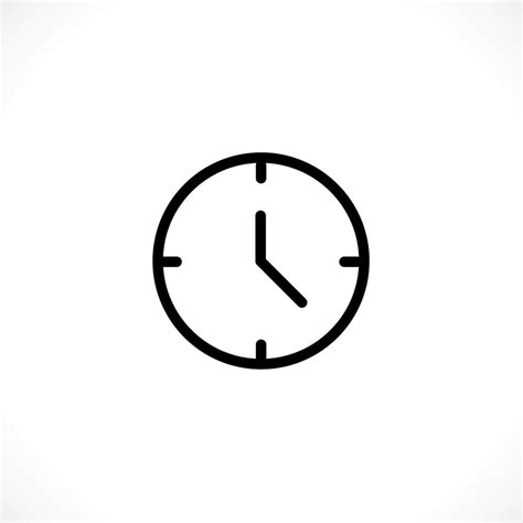 Clock icon. Clock Time symbol flat style. design web site icon, logo ...