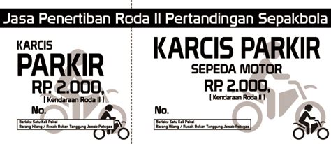 Download Karcis Parkir Cdr - Bacasiana